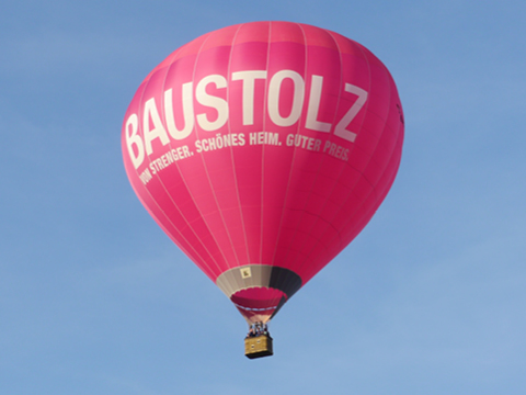 Baustolz-Heiluftballon