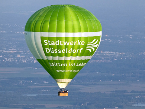 Stadtwerke-Heiluftballon