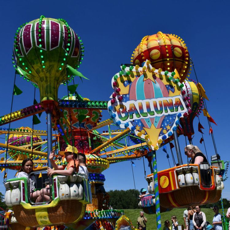 Ballonkarussell beim Ballonfestival Bonn