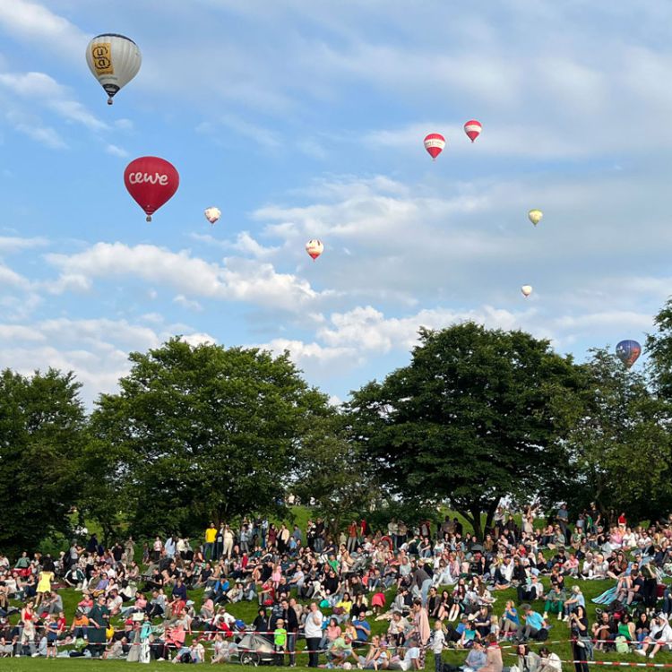Ballonfahrten beim Ballonfestival Bonn