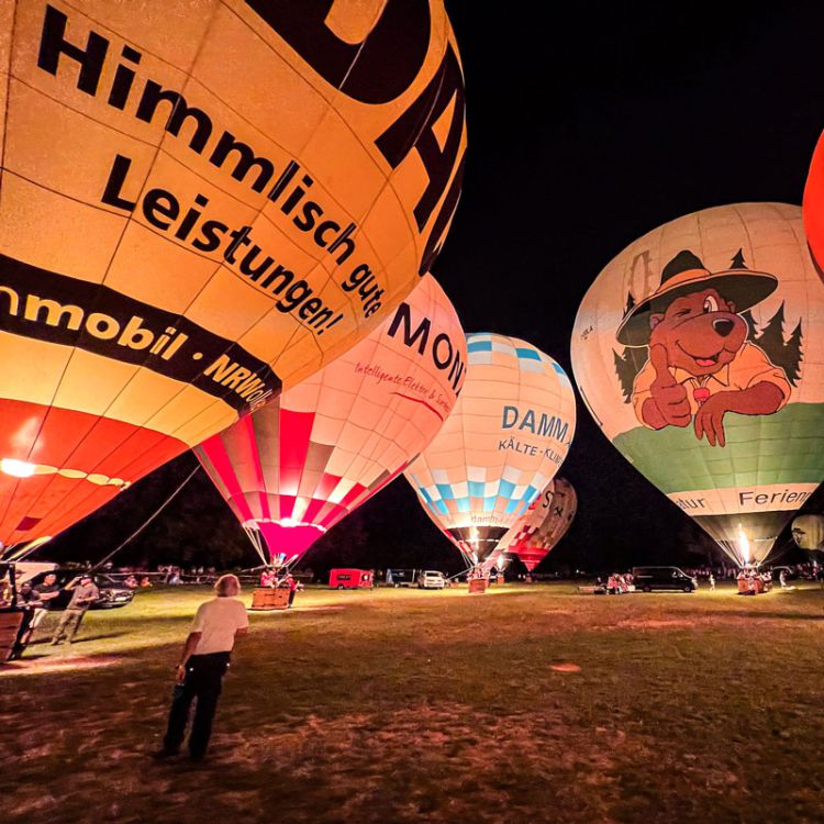 Nightglow beim Ballonfestival Bonn