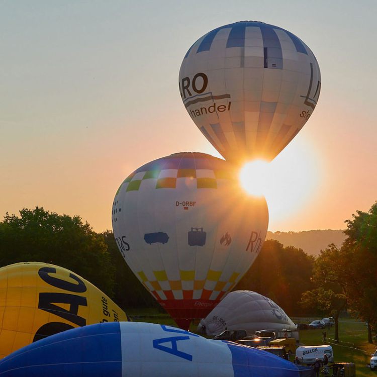 Morgenstart beim Ballonfestival Bonn